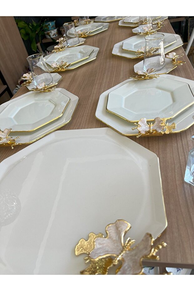 GLORE MARKA PASTA/ÇAY SETİ - 5