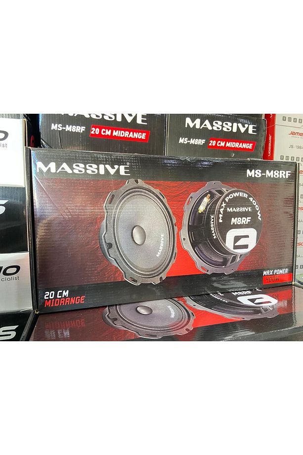 MS-M8RF 400 WAT 200 RMS 20 CM PROFESYONEL MİDRANGE - 4