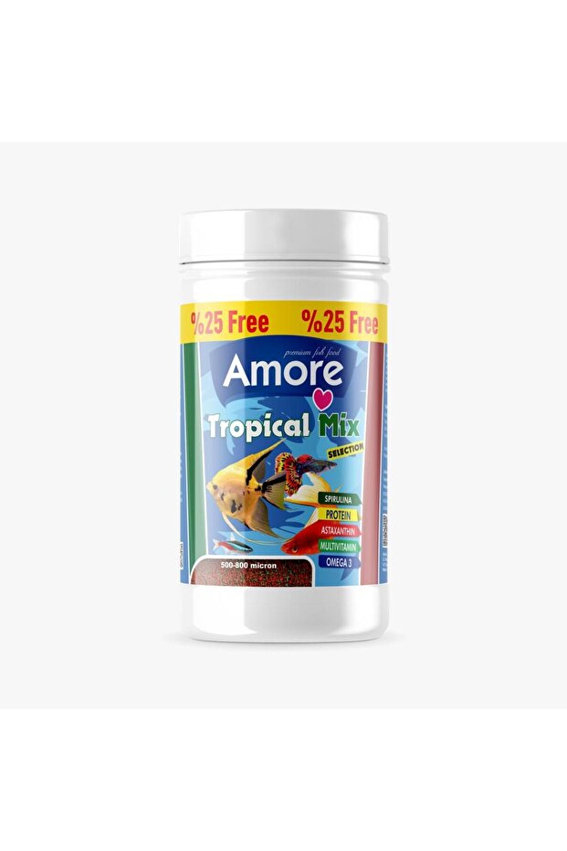 Tropical Mix Selection 125ml, PRO Algae Multi-Crisps 30gr ZipPack Balık Yemi, Multivitamin - 2