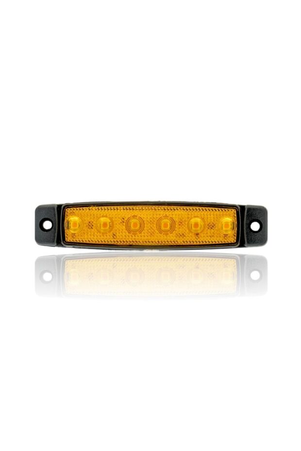 6 Ledli Sarı Parmak Led 24v Lamba Basamak Aydınlatma 24v - 2