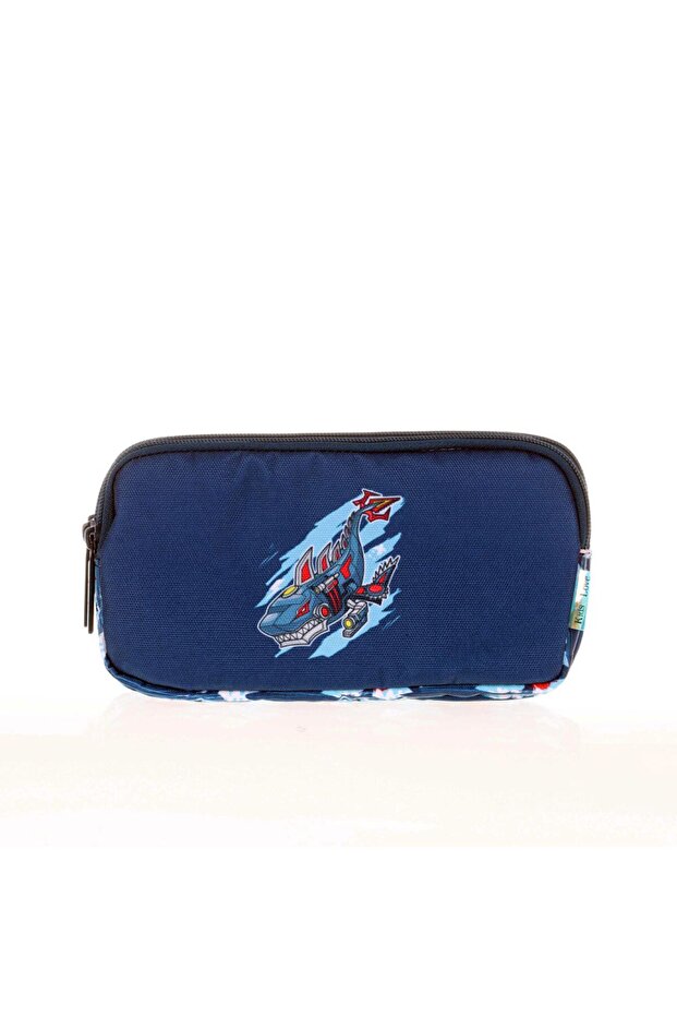 Kids&Love Sweet Shark 3 Compartment PenciL Bag - L8132
