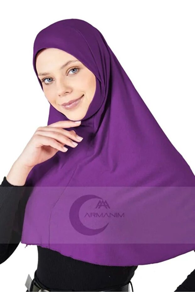 Ready-To-Wear Tik Tik Practical, Easy-To-Use, Shawl, Scarf, Ready-To-Wear Hijab - Turban.