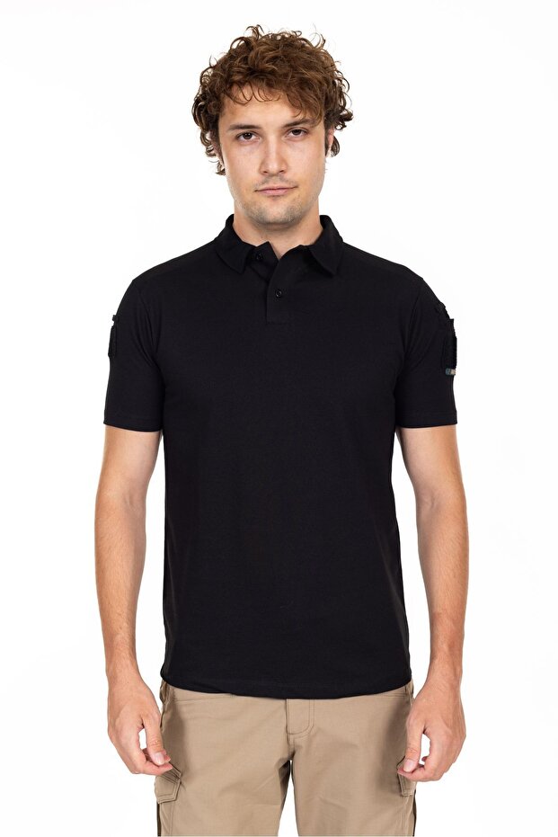 Akn 708 Polo Collar Short Sleeve Tactical T-Shirt