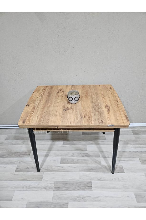 Küçük Mdf Masa, Açılabilir Mutfak Masası, 68x90, 4-6 Kişilik - 3