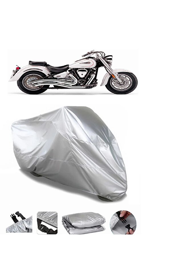 Yamaha Wild Star XV 1600 GRAY WATERPROOF MOTORCYCLE BRAND