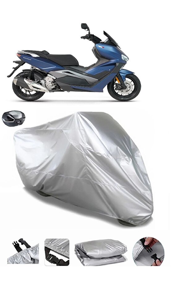 Rks Vieste 249 Backpack Compatible Waterproof Motorcycle Cover