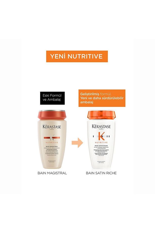 Potion Nutritive Bain Satin Riche Yoğun Nemlendirici Şampuan 250 ml Shine34 - 4