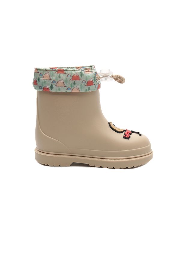 W10277-004 W10277 Bımbı Snoopy &amp;ccedil;ocuk Bot Ve &amp;ccedil;izme Krem - 4