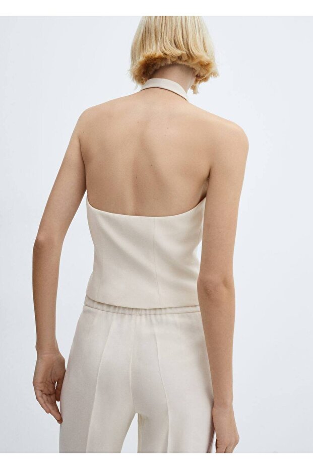 Düğmeli takım yelek - 4