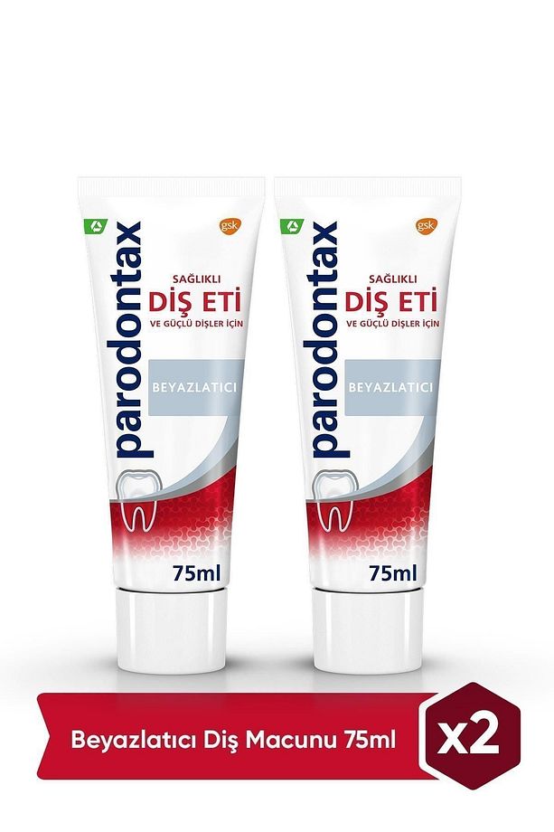 Beyazlatıcı Diş Macunu 75ml x 2 Adet - 1