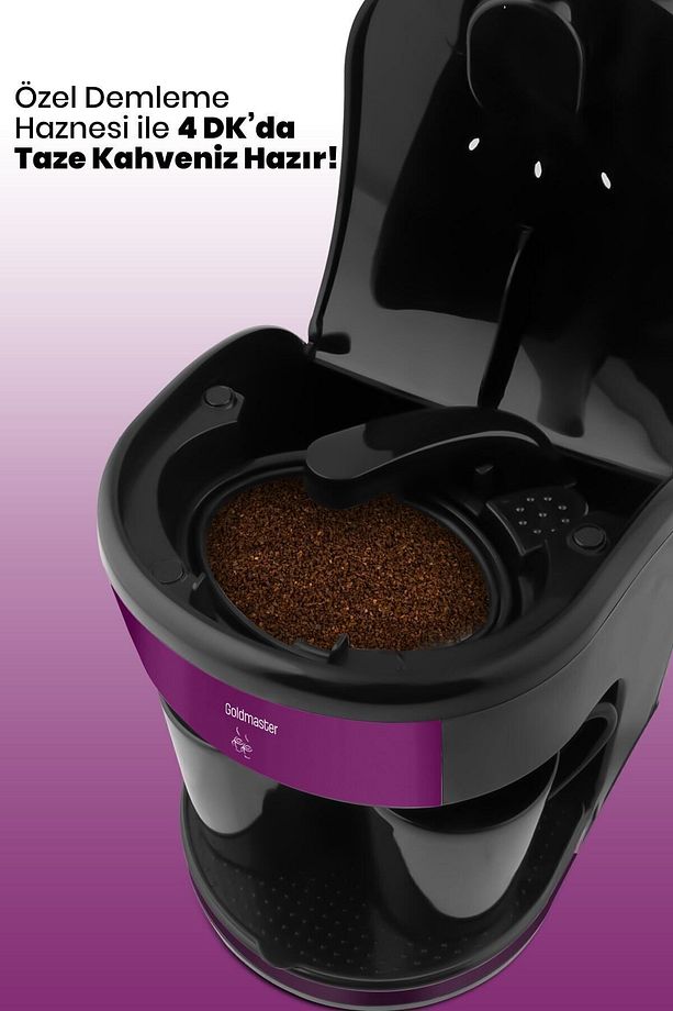 Bliss Yıkanabilir Ve Temizlenebilir Filtre Kahve Makinesi - 3