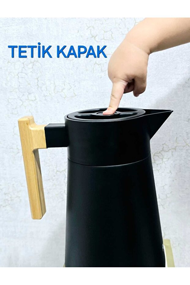 BAMBU SAPLI SÜRAHİ TERMOS - 1