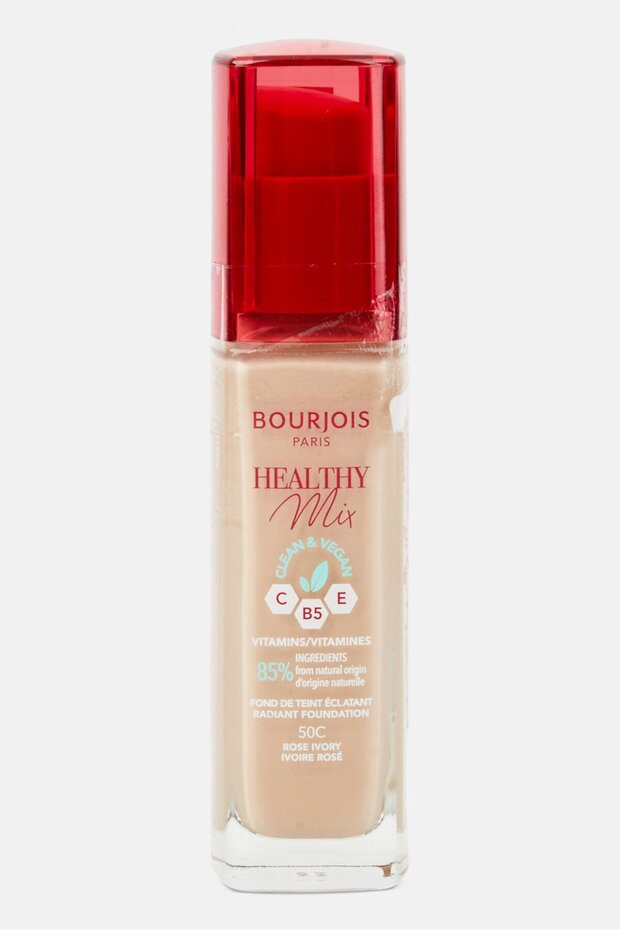 Healthy Mix Clean Foundation 50C 30 ml, Red/Beige