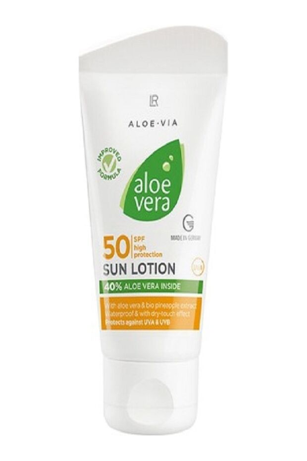 Aloe Via Aloe Vera - لوشن واقي من الشمس SPF 50 75 مل.(قطع عالي) 23113-1