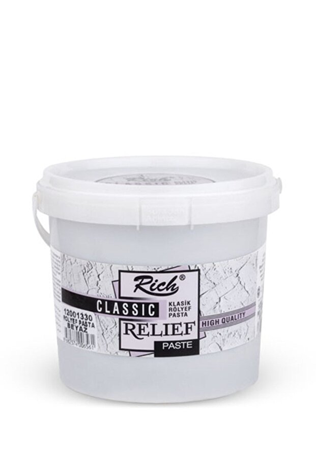 Rölyef Pasta 1200 Gr Beyaz
