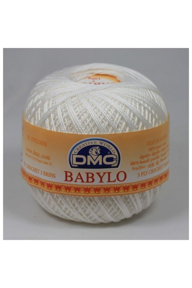 Babylo Mercerized - Crochet Thread with Work and Knitting Detail