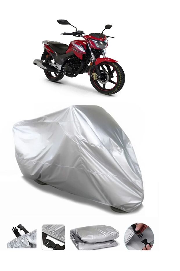 Rks TNT 125 Pro Compatible GRAY WATERPROOF MOTORCYCLE BRAND