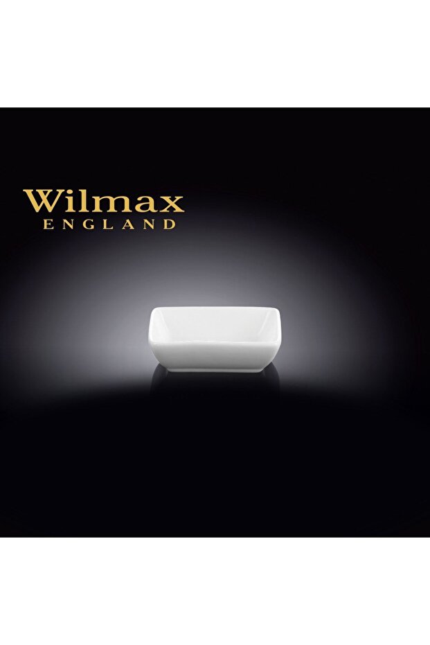 Sauce Dish, Porcelain, White, Wilmax Sauce Dish Is Sold as a Set of 6