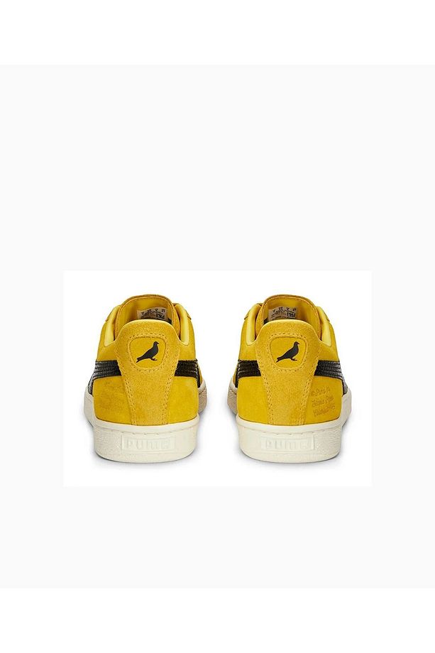 391567-01 Suede STAPLE Erkek Sarı Sneaker Spor Ayakkabı - 5