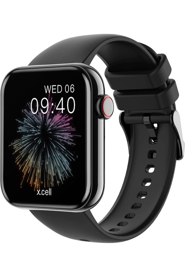 G6 Music Smartwatch: Arabic Interface,Heart Rate/Blood Pressure/Oxygen Monitoring,IP67,1Week Battery