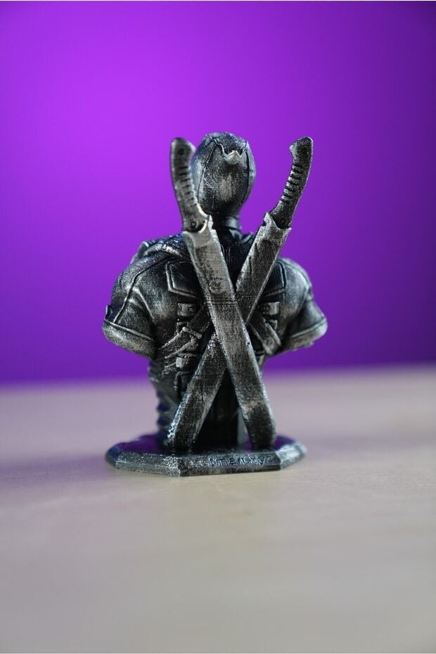 Deadpool Büst / 3d Marvel Figür -10 Cm - 4