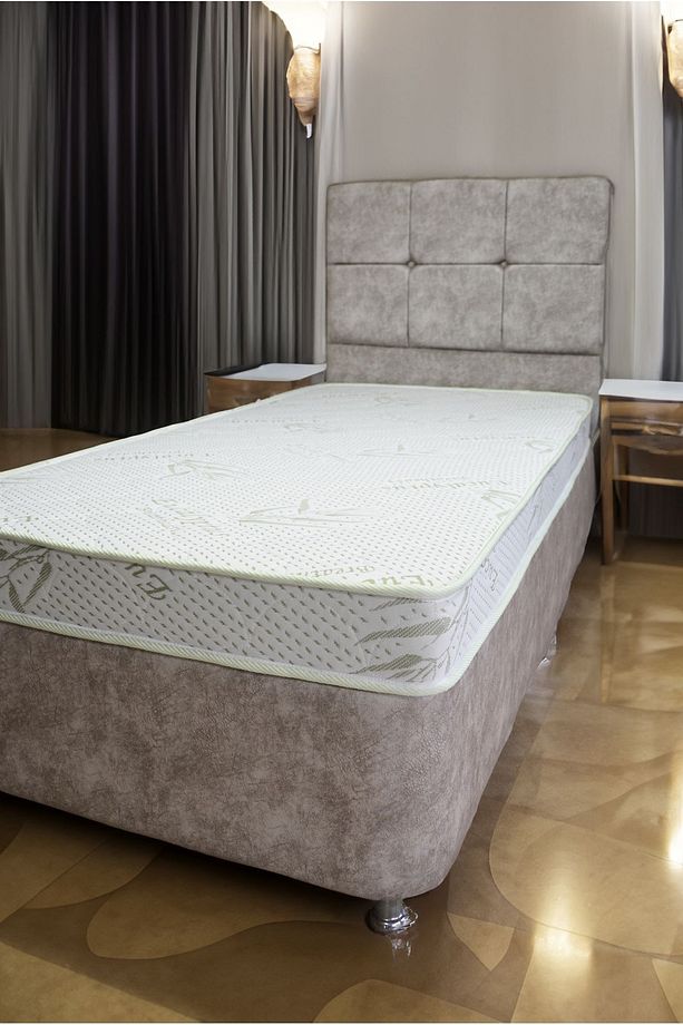 15 Cm Tek Kişilik Sünger Baza Yatağı, Unisex Full Ortopedik Yataklar, Lux Çocuk Baza Yatak Mega15 - 1