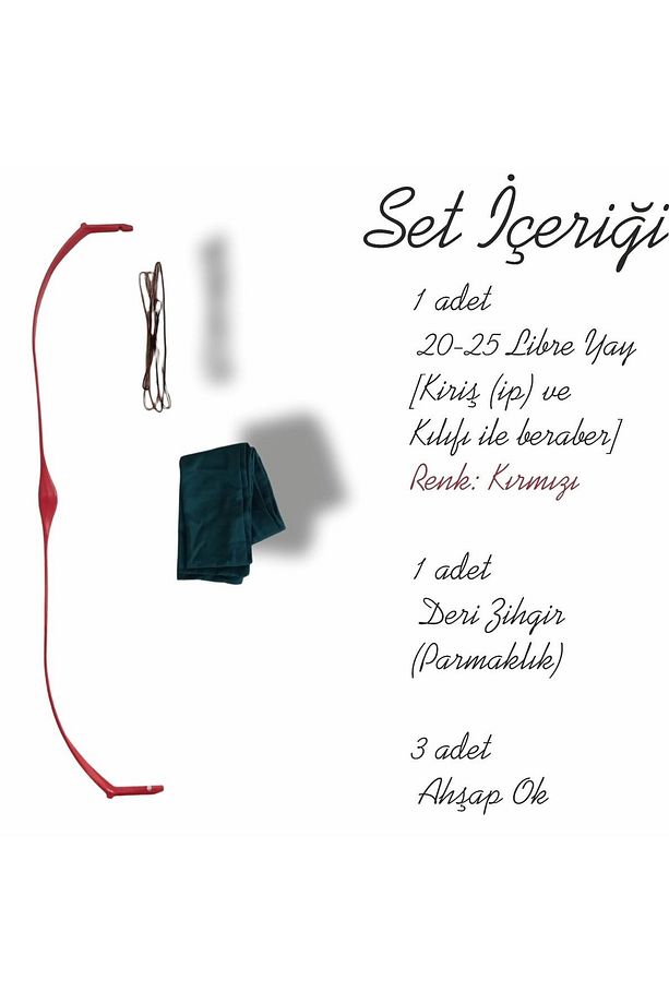 Geleneksel Okçuluk Başlangıç Seti "han" (+3 Ok) } Genç/yetişkin - 3