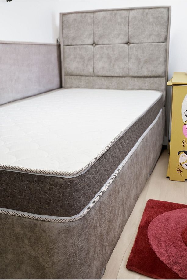 15 Cm Tek Kişilik Sünger Baza Yatağı, Unisex Full Ortopedik Yataklar, Lux Çocuk Baza Yatak 15 - 1