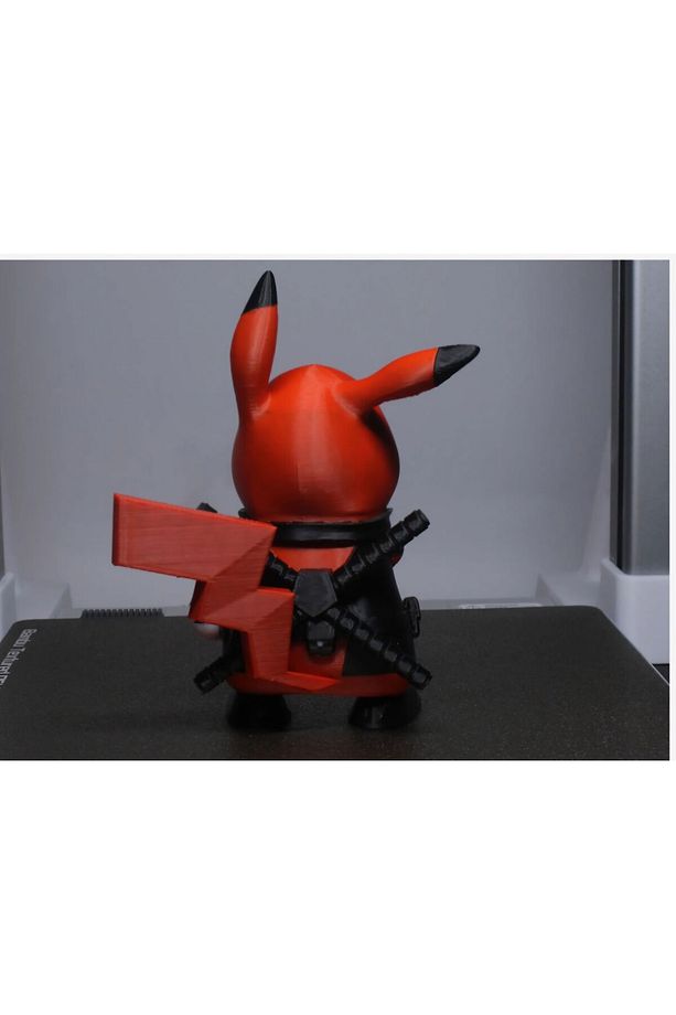 Pikachu Deadpool Kostümlü - 1