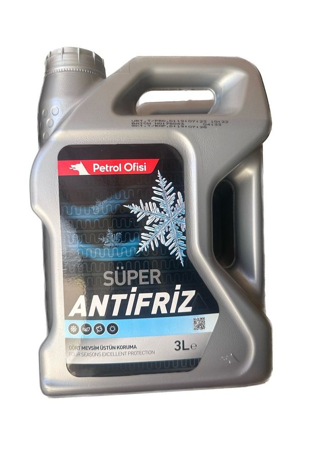 ANTİFRİZ SÜPER PETROL OFİSİ YEŞİL 3LT (2023 ÜRETİM) - 1