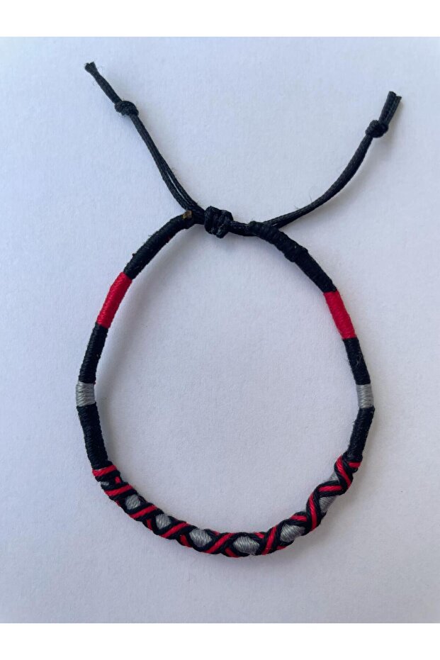 Çok Renkli Örgü Halhal - 1