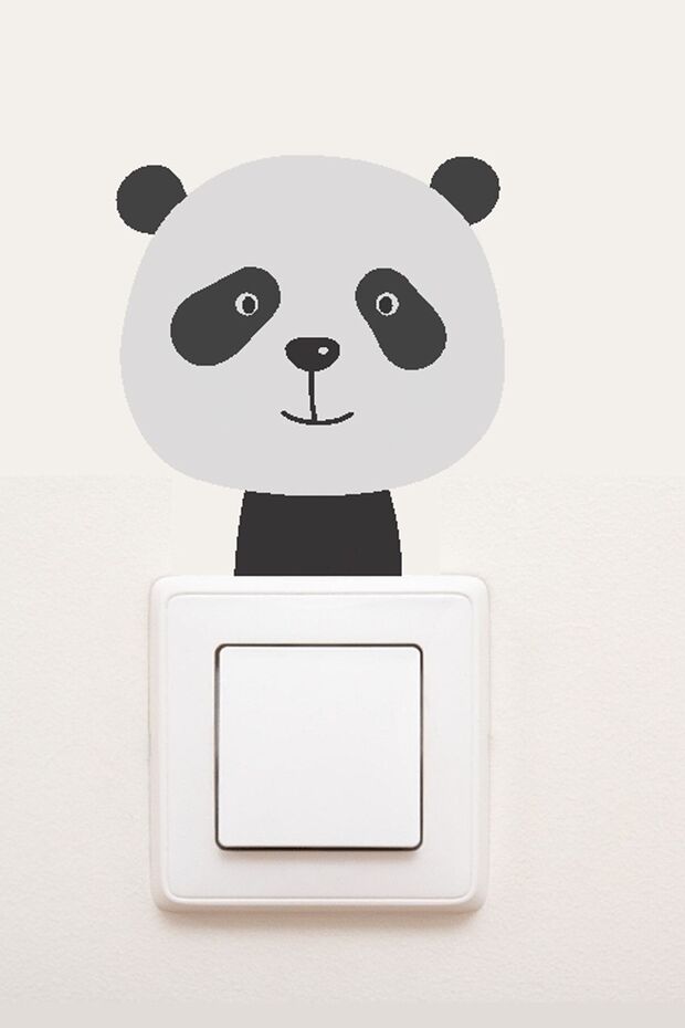 ملصق مقبس لطيف - باندا - 1