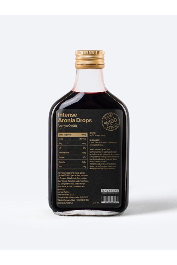 Intense Aronia Drops / Aronya Özütü 200ml - 3