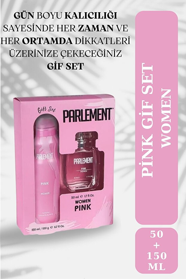 Pink 150 ml Deodarant Gift Set- - 1