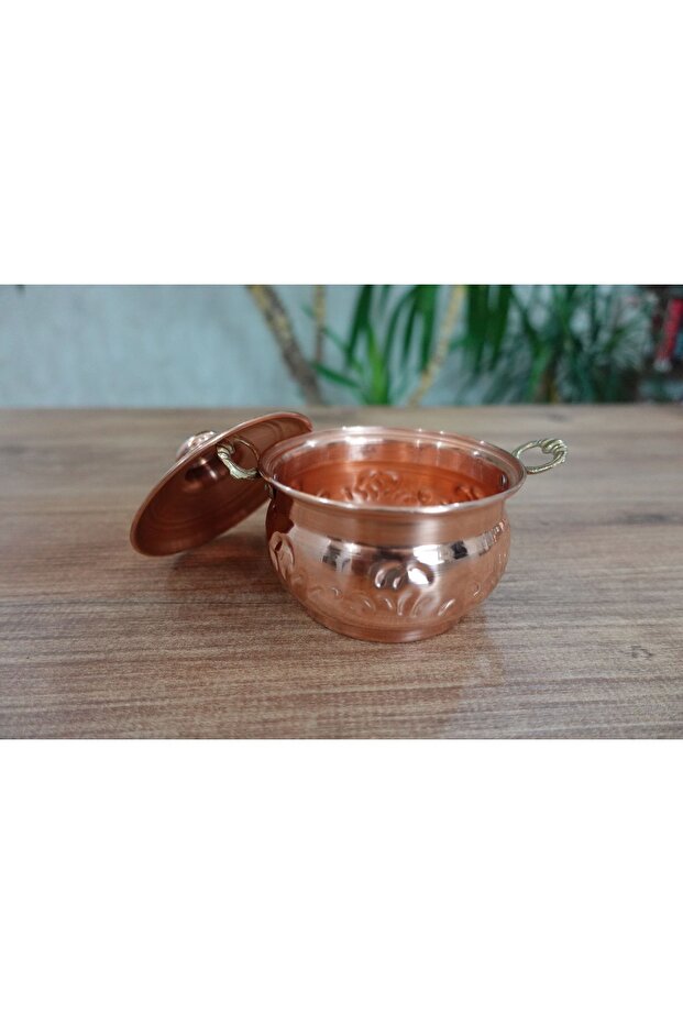 وعاء نحاسي صغير كبير الحجم - تمثال - 6