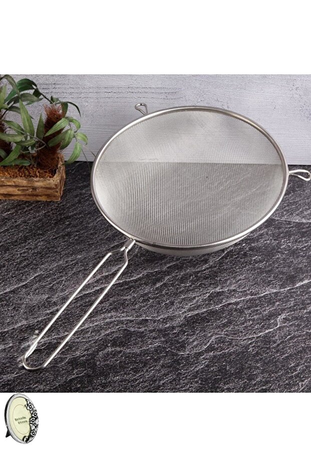 Stainless Steel Strainer 25 Cm, Wire Strainer
