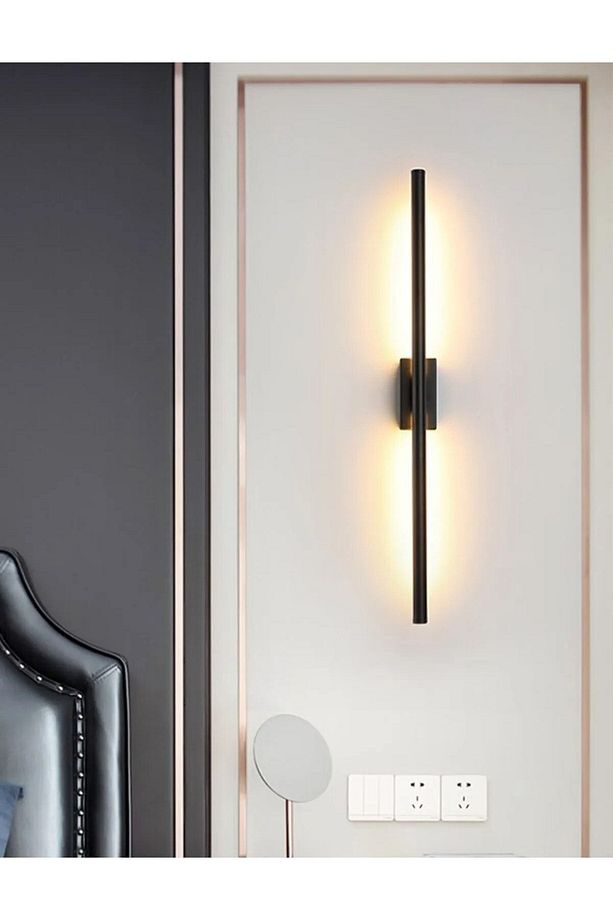 Modern Dekoratif Led Duvar Aplik Uzun Çubuk Led Tekli 80 Cm Gün Işığı - 2