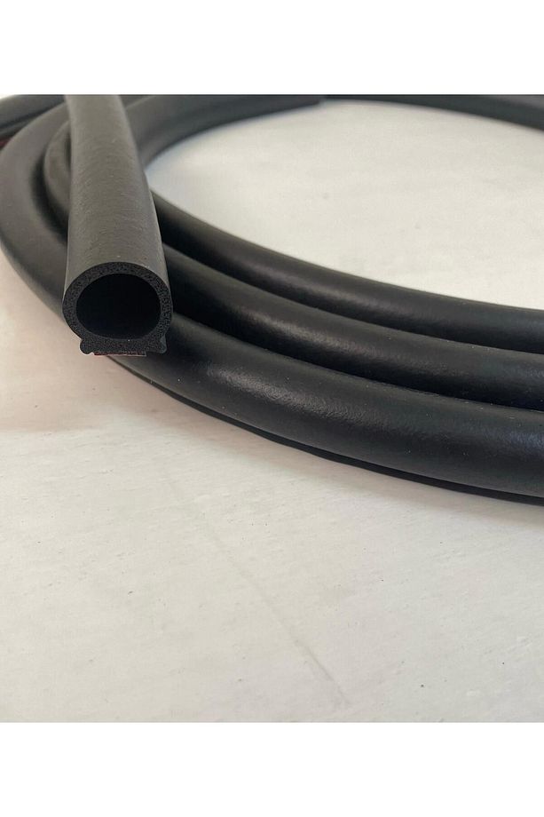 Bantlı Kapı Fitili ( Çap-15 Mm )- Bantlı Sünger - D Tipi Fitil [ 1 Adet 1 Metre ) - 3