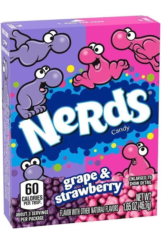 Grape Strawberry Mini Candy 46.7Gr - 1