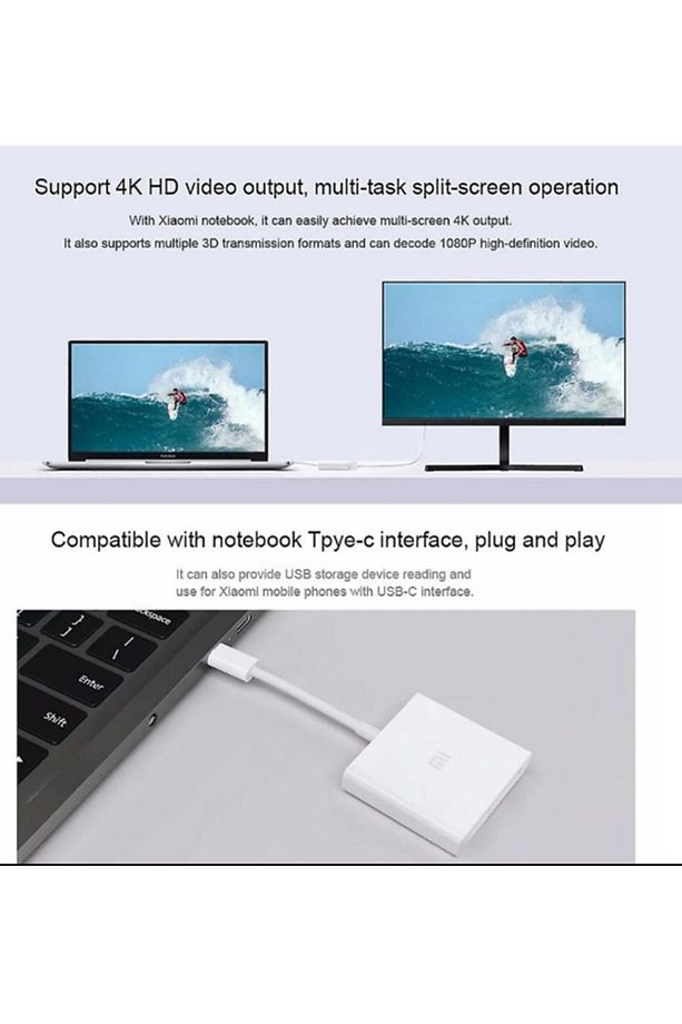 Usb-c To Hdmı Multiport Adapter Çoklu Dönüştürücü - 4