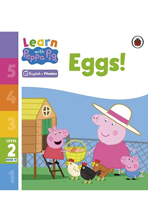 Learn With Peppa Phonics Level 2 Book 10 Eggs Phonics Reader
