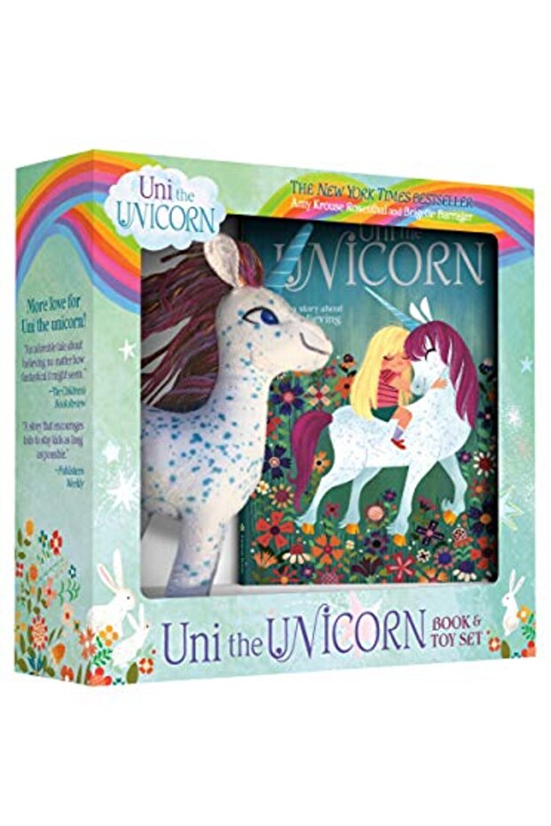 Uni The Unicorn Book And Toy Set