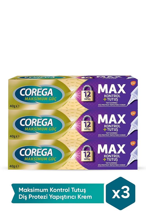Maksimum Kontrol Yapışıtırıcı Krem 40 Gr x 3 Adet - 4