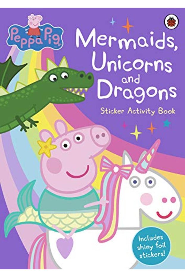 Peppa Pig Mermaids Unicorns And Dragons Sticker Activity Book