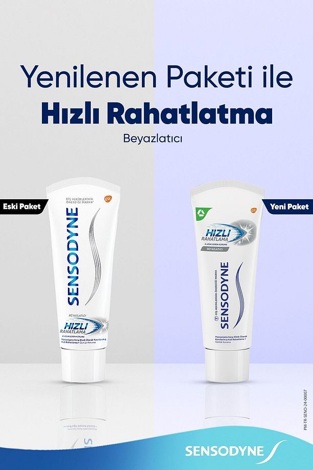 Hızlı Rahatlama Beyazlatıcı Diş Macunu 75ml - 2