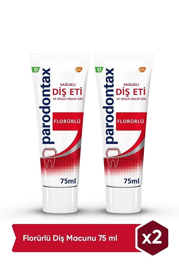 Florürlü Diş Macunu 75ml x 2 adet - 1