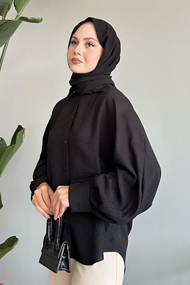 Чорна сорочка Basic - 1