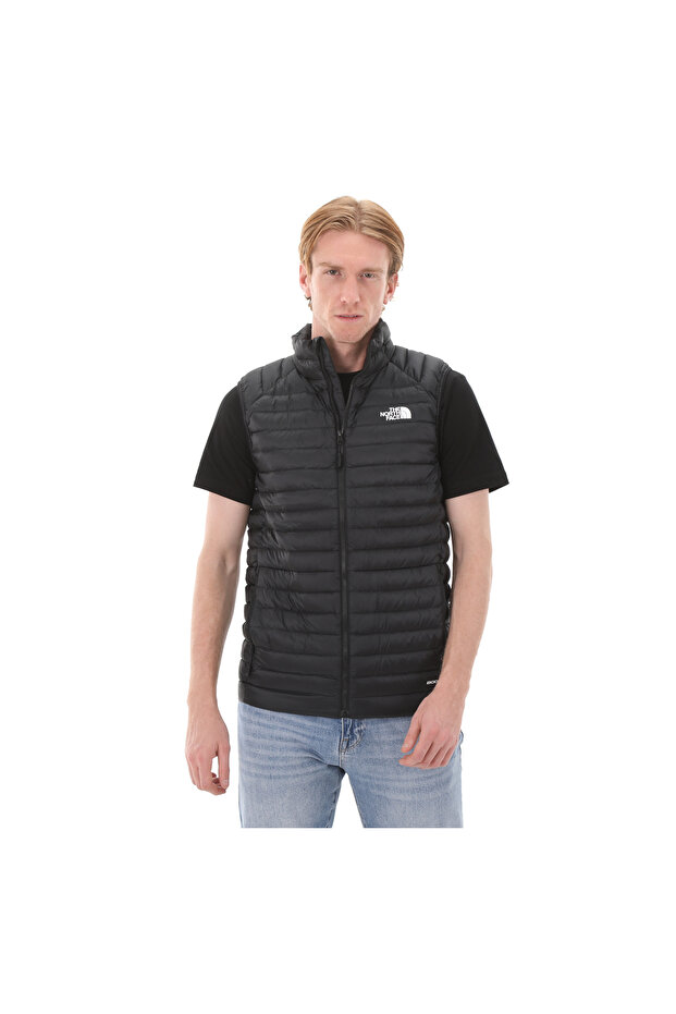 F0a7z8hkx71-r M Bettaforca Lt Down Vest Erkek Yelek Siyah - 1