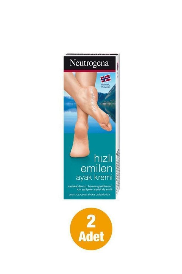 Norveç Formülü Hızlı Emilen Ayak Kremi 100 ml x2 - 2