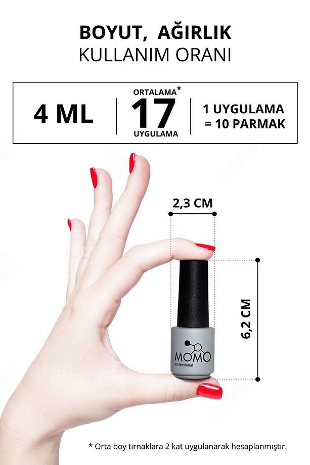 Kalıcı Oje S008, Simli Açık Yavruağzı, 4 ml - 6